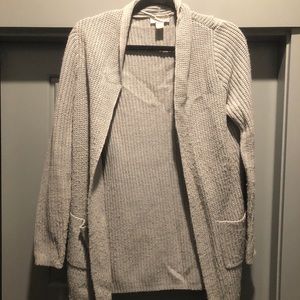 Gray Cardigan
